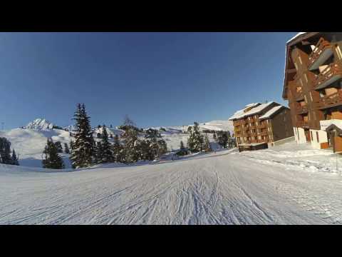 La Plagne 2017 - Roche de Mio - Sources slope
