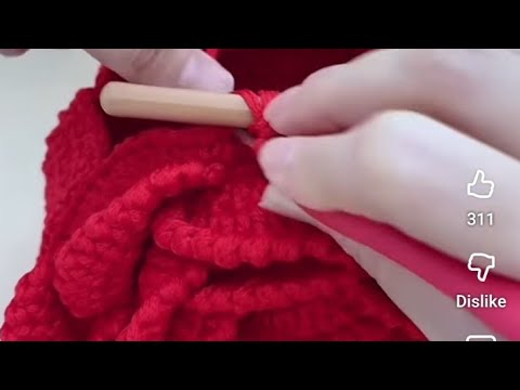 Rose bag flower 🌹 making part and assemble 