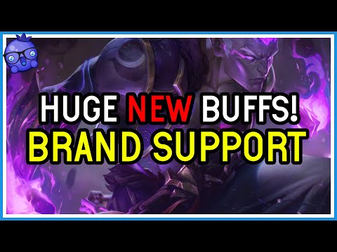 NEW BUFFED BRAND! HUGE CHANGES! - Brand Support - League of Legends