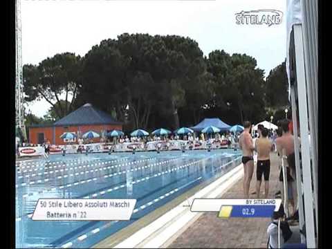 Serie 19 dei 50 Stile Libero  Assoluti Maschi Master - 13 Memorial Andrea Bettiol