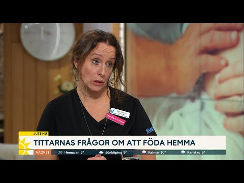 Hur gör jag för att föda hemma? – barnmorskan svarar - Nyhetsmorgon (TV4)