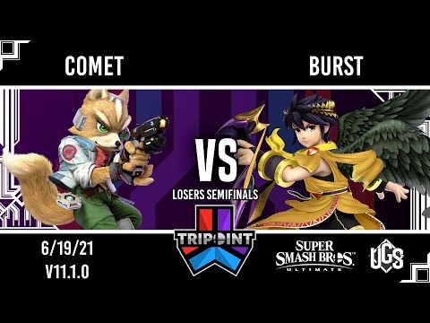 Tripoint Smash 101 - Losers Semifinals - Comet(Fox) Vs. Burst(Dark Pit)