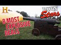 EPIC & EXPLOSIVE CANNONS (8 Crazy Expensive Deals) | Pawn Stars | History