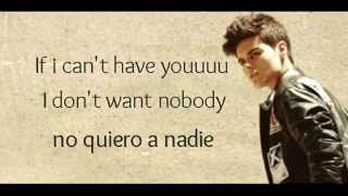 Abraham Mateo -  If I can&#39;t have you (Letra)