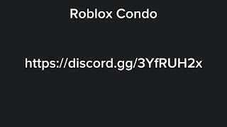 join my roblox condo with auto uploads #condos #roblox