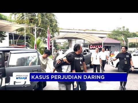 POLISI BONGKAR SINDIKAT JUDOL DAN PERETAS SITUS PEMERINTAHAN