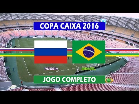 Rússia x Brasil - Jogo Completo - Copa Caixa de Futebol Feminino (11/12/2016)