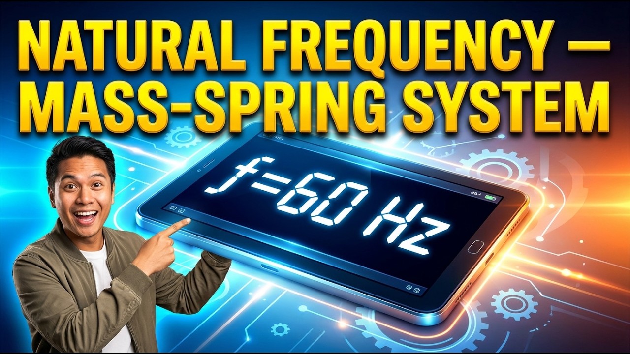 Natural Frequency Calculator — Mass-Spring System