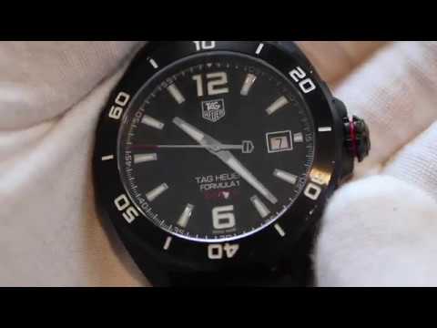 Tag Heuer Formula 1 Calibre 5 Black Titanium Carbide Review