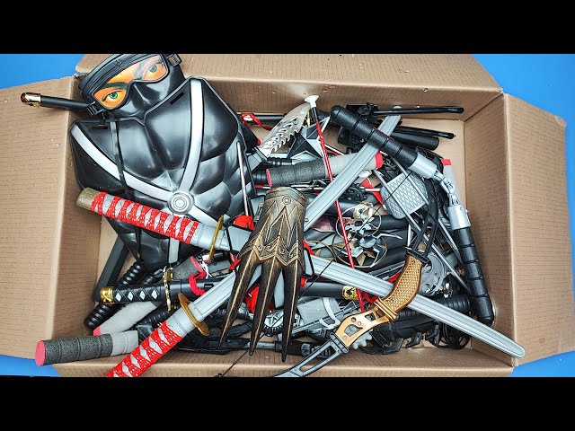 Vídeo relacionado con ZZ DISFRAZZES | Kit de Armas Ninja: 2 Kunai y 2 Estrellas de plástico (Talla Única)