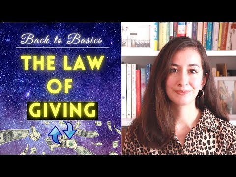 THE LAW OF GIVING AND RECEIVING - So Powerful & Transformative!!