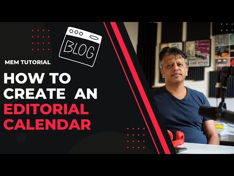 Mem.AI Tutorial: How To Build an Editorial Calendar for Content Creation
