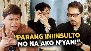 Boyet de Leon na-offend sa tanong ko! Vilma Santos