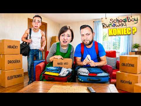 OPUSTILI sme NÁŠ DOM v Schoolboy Runaway v Minecraft ( Je toto Koniec ? )