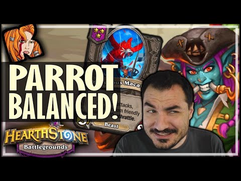 PARROT IS NOW BALANCED! - Hearthstone Battlegrounds