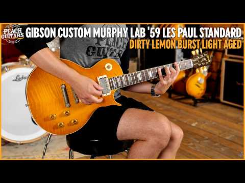 Gibson Custom Shop Murphy Lab 1959 Les Paul Reissue Ultra Light Aged Factory Burst image 25