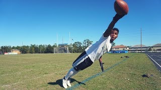 YOU SHOULD BE IN THE NFL IF YOU CAN CATCH LIKE THIS
