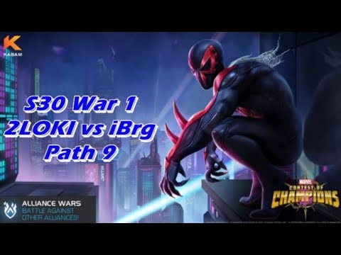 Season 30 War 1 - Path 9 + Boss Fight - 2Loki vs iBrg