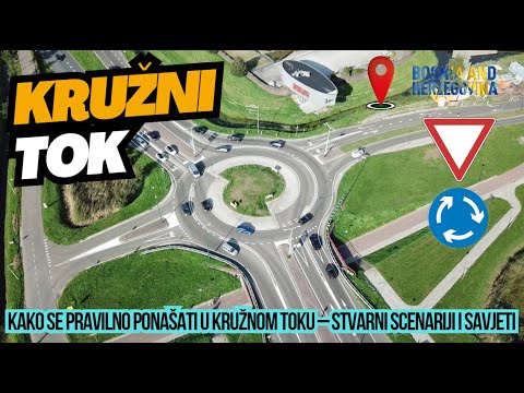 Kružni tok – Jedan od najvećih problema u saobraćaju u BiH! (Saveti i rešenja)