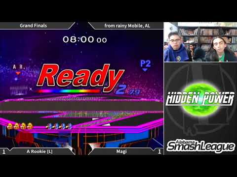 Hidden Power (March 2018): Melee Singles GF - A Rookie (Mario) vs. Magi (Falco)