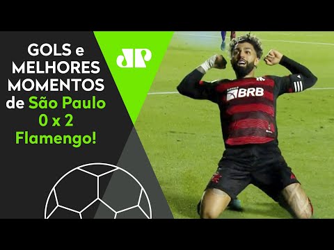 MENGÃO VOANDO! SÃO PAULO 0 X 2 FLAMENGO | MELHORES MOMENTOS | BRASILEIRÃO 2022