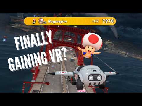 Actually Gaining Some VR in Mario Kart World!