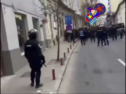 Corteo SUD Steaua  @ U Cluj  🆚️ STEAUA