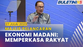 Download lagu [PENUH] Majlis Pelancaran Ekonomi MADANI: Memperkasa Rakyat oleh PM | 27 Julai 2023 mp3