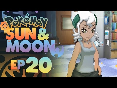Pokemon Sun and Moon - Episode 20 - PROFESSOR BURNET! (Pokemon Sun and Moon Walkthrough)