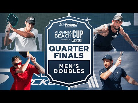 Johnson/Klinger v McGuffin/Bar at the Fasenra Virginia Beach Cup presented by Joola