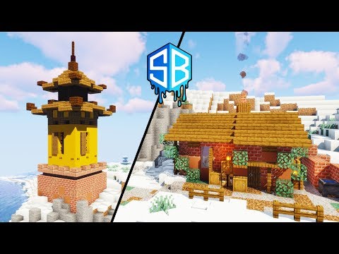 fWhip - Starting our NEW BASE on SourceBlock SMP : Minecraft 1.14 Multiplayer Let's Play