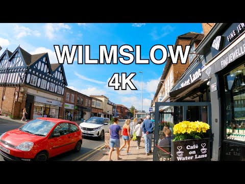 Wilmslow | Cheshire | Walk | 4K
