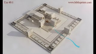 Ezekiel Temple Vision - Chapter 40 - 3D Animation