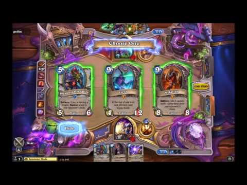 heartstone Blizzard Sample Game: So you think you can cast 2017