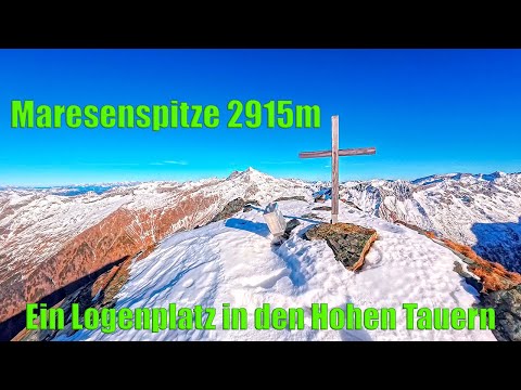 Above the clouds of the Hohe Tauern: Maresenspitze 2915m