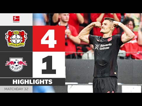 Schick ON FIRE! | BAYER 04 LEVERKUSEN - RB LEIPZIG | Highlights | Matchday 32 – Bundesliga 2025/26