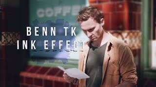 INK FREEZE TEXT ANIMATION (After Effects)