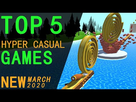 Top 5 NEW Hyper Casual Games of March 2020 | New Games Daily