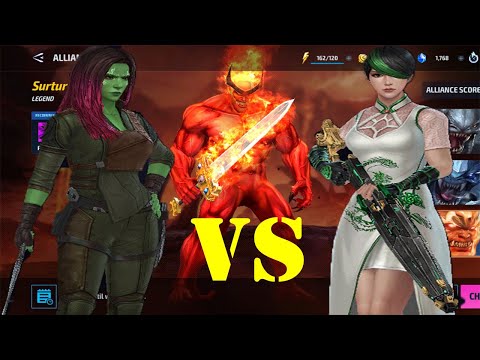 Gamora vs Shadow Shell | Gamora abl test | Marvel Future Fight