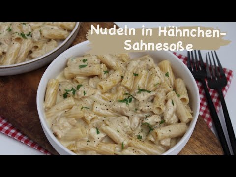 Pasta in chicken cream sauce | Pasta dishes | quick meals