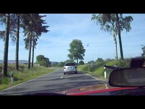 Fahrt in einem Citroen DS 20 Break durch das sommerliche Hochfranken