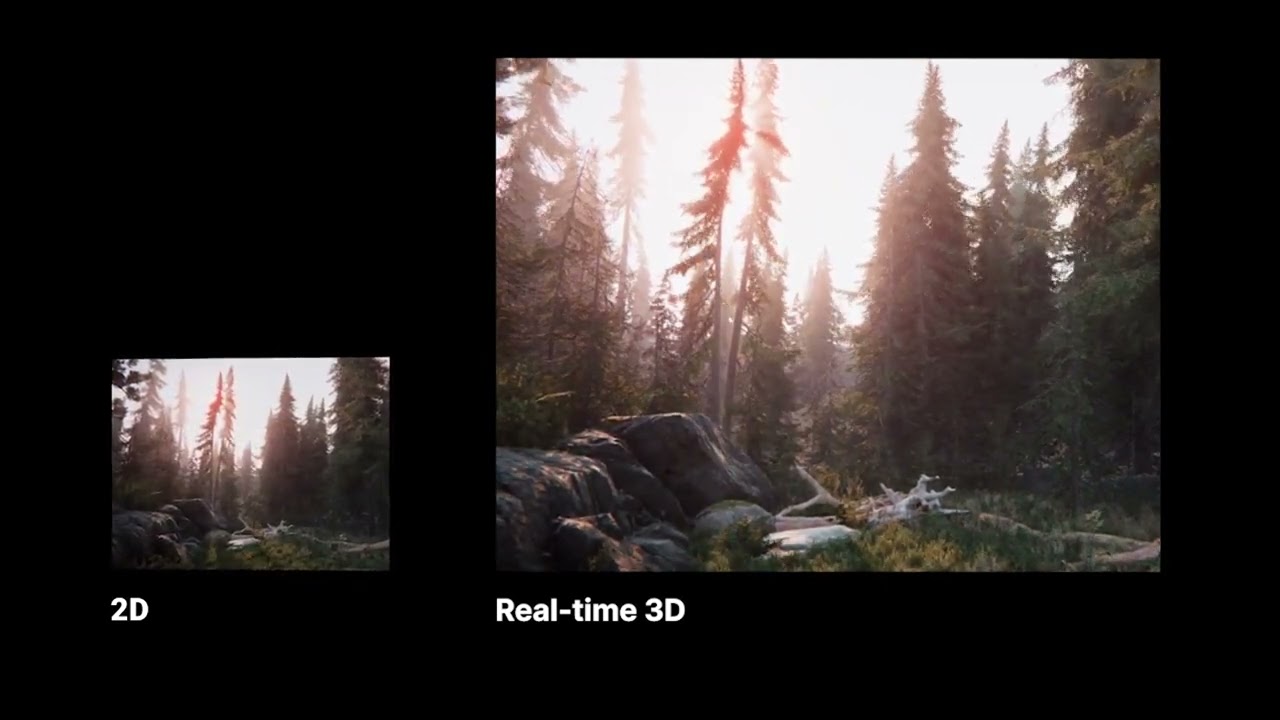 2D vs 3D visualization