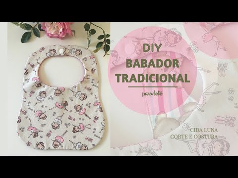DIY Babador para bebê