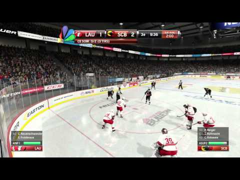 NHL 15 - SC Bern vs Lausanne HC - 1/4 Play-off #3 [HD]