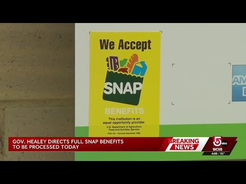 Full SNAP benefits to be paid to Massachusetts recipients