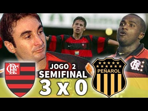 Flamengo 3 x 0 Peñarol * Copa Mercosul 1999 * Sem...