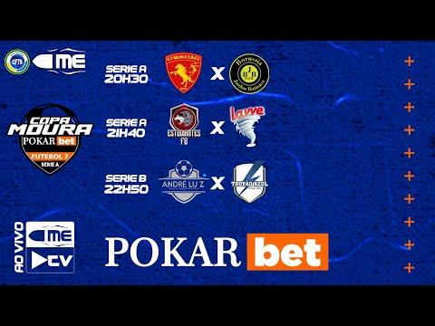 2ª RODADA COPA MOURA POKAR BET  FUT 7 - DIA 1