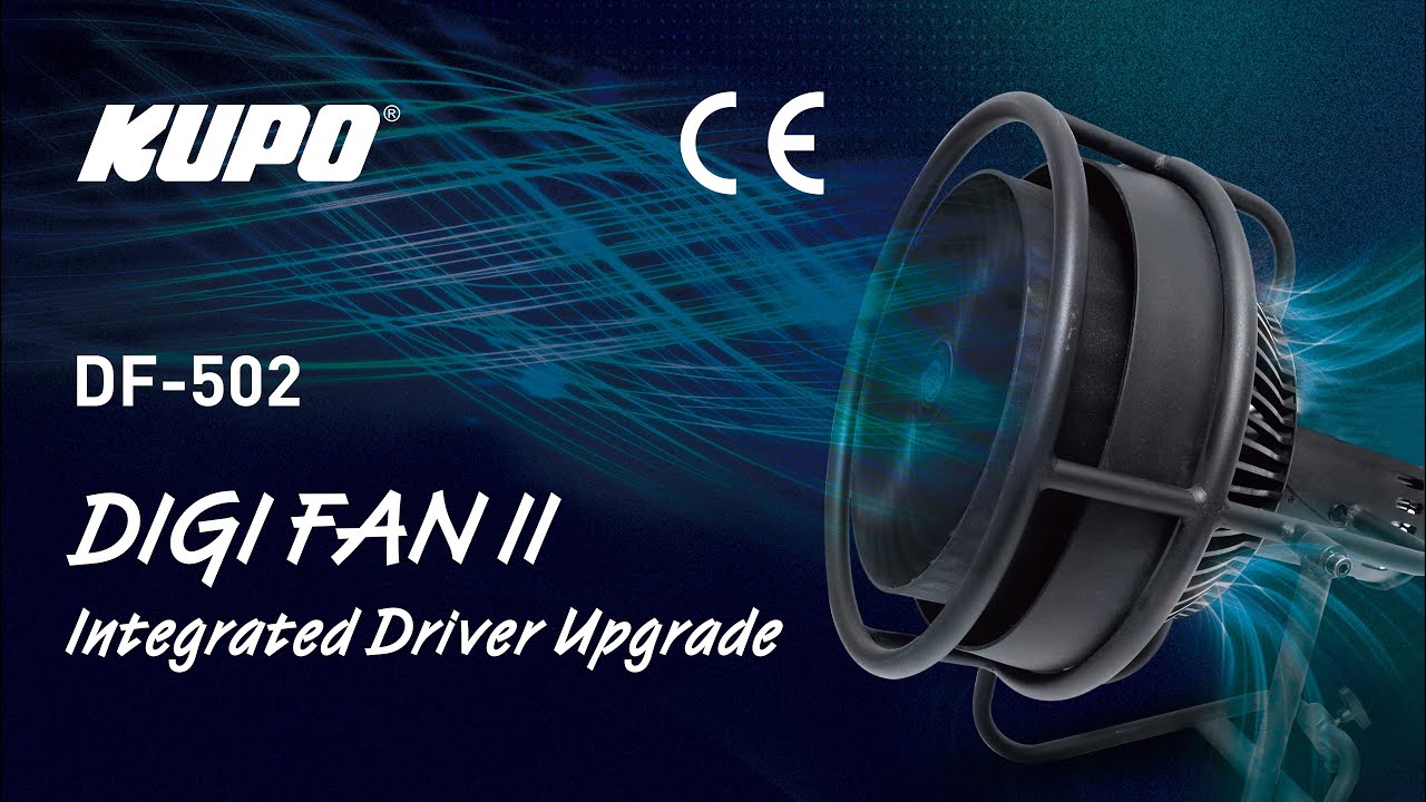KUPO Digi-Fan II (DF-502) Integrated Driver Upgrade