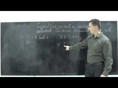 8 Impartirea numerelor naturale  Proprietati