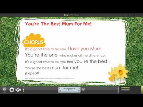 Spring Assembly Songs - You're The Best Mum For Me! from Out of the Ark Music with Words On Screen